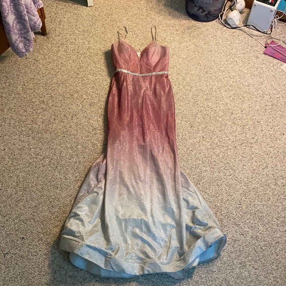 Ombré Prom Dress - Picture 1 of 4